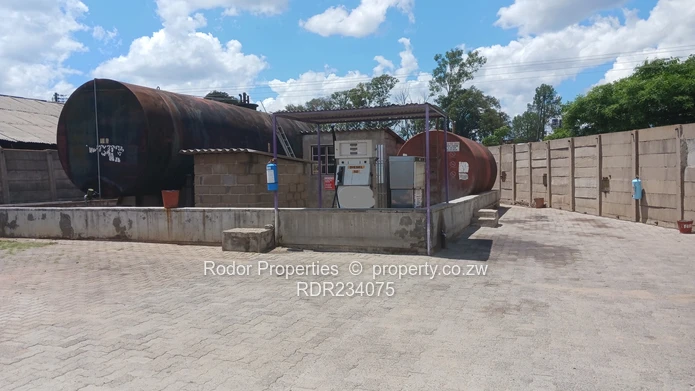 Belmont offices, warehouses, fule tanks and workshops